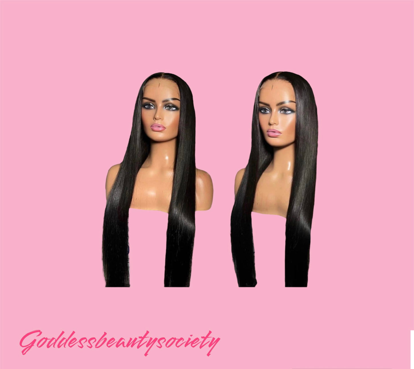 G.B.SLLC 4X4 HD Lace Straight Wig