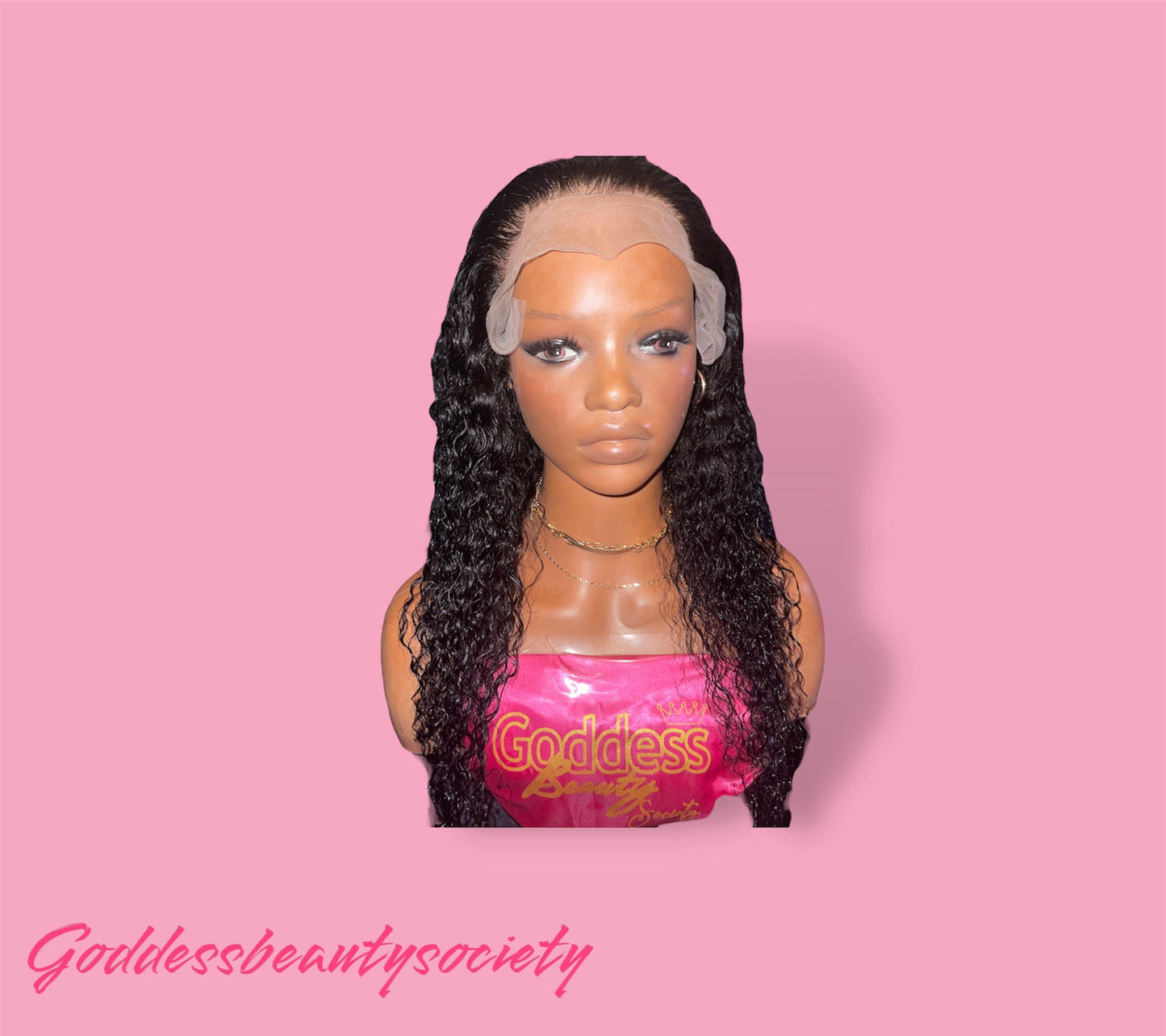 G.B.SLLC 13x4 Transparent Lace 22” Deepwave Wig “COCO” ( Customized) Pre-plucked Pre-bleached