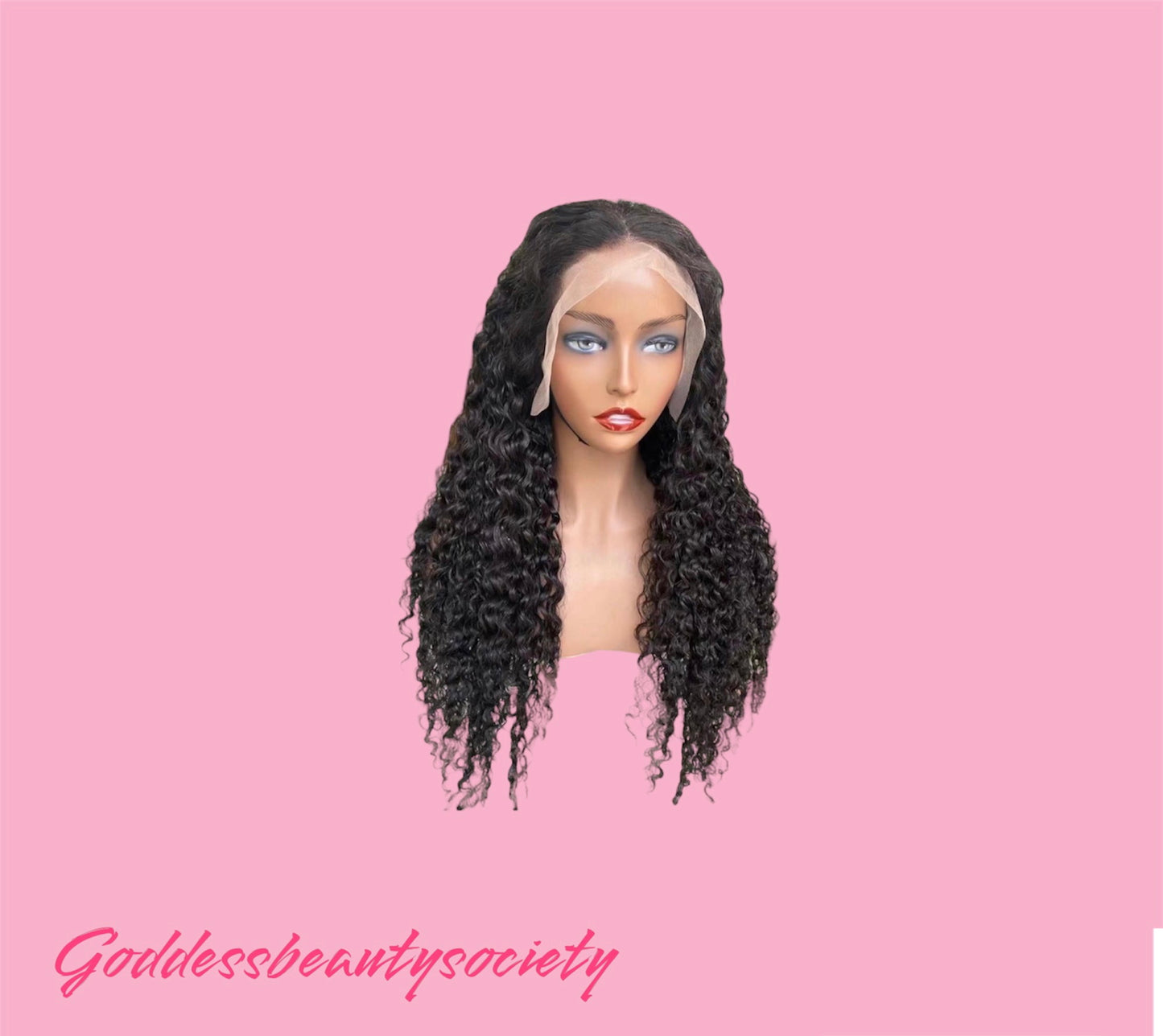 G.B.SLLC 13X4 Transparent Lace Deepwave Wig