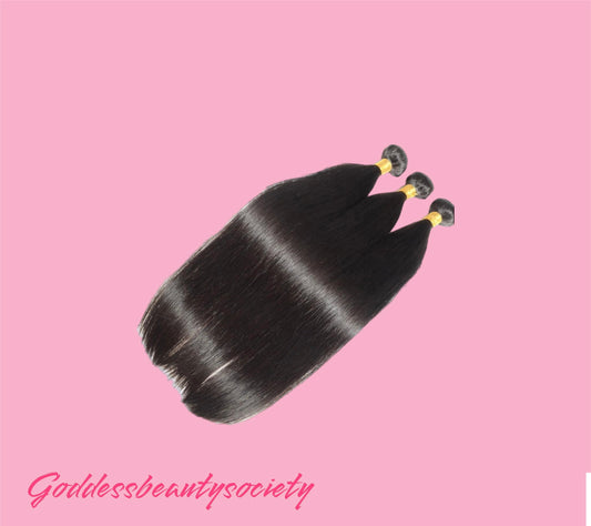 G.B.SLLC Straight 18"-30" Hair Bundles