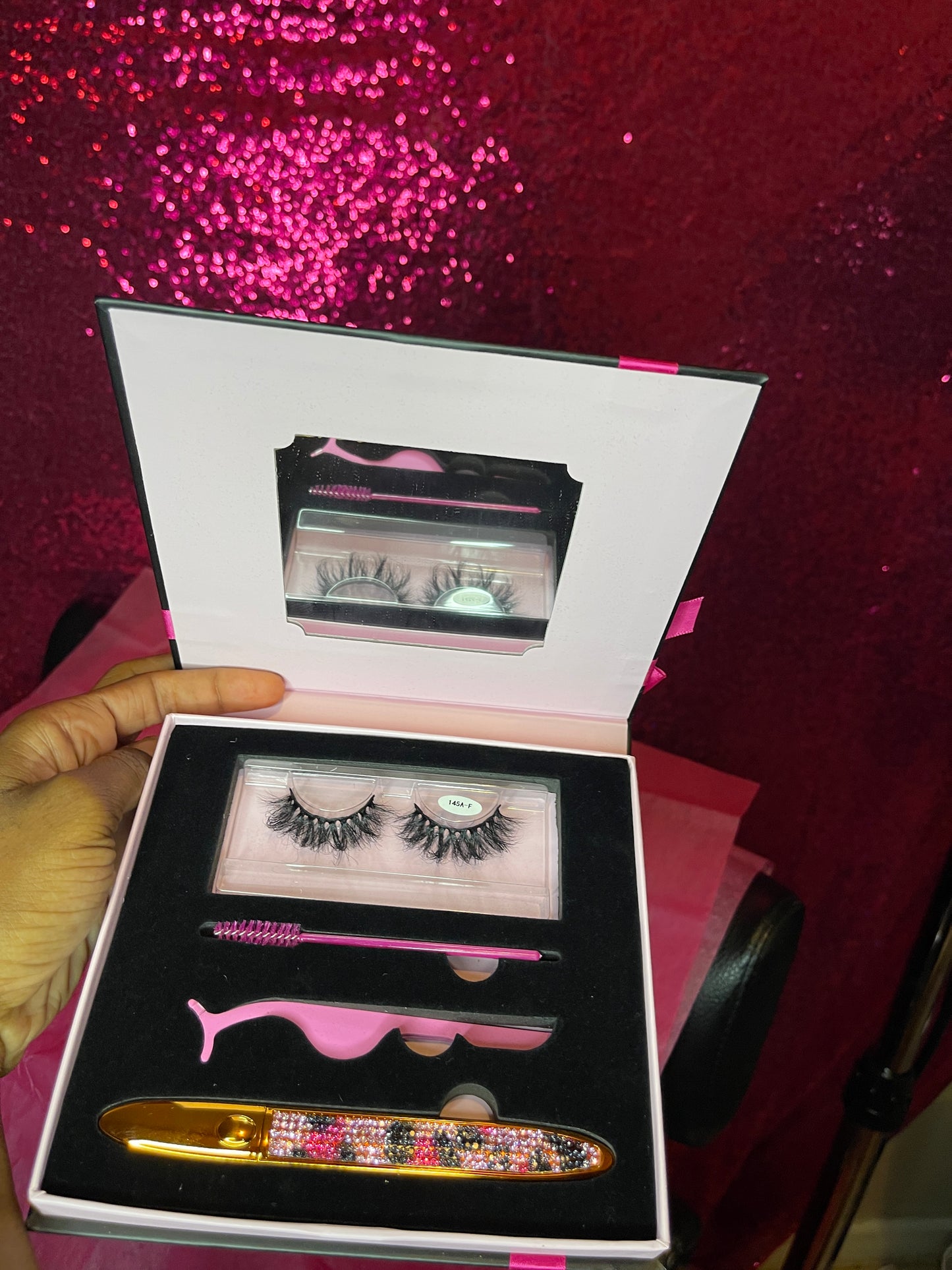 G.B.SLLC MINK EYELASHES SET